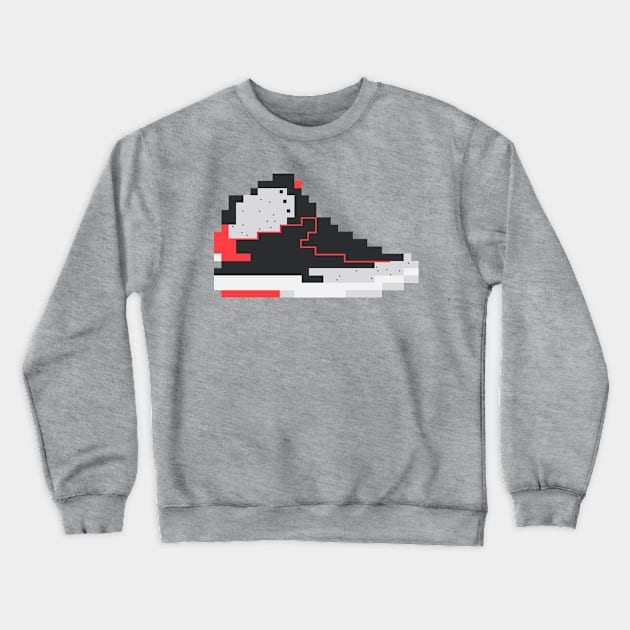 8-bit Jordan 2s - Alternate Crewneck Sweatshirt by soujohn